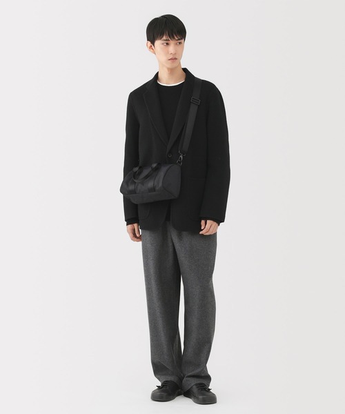 MUJI Labo 再生ナイロンミニボストンバッグ 黒 m14834999457_1.jpg?1756301772