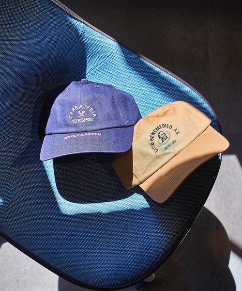 LY(エルワイ)の「(LY)Letrero cap(キャップ・レディース・ベージュ/ネイビー・ONE SIZE)」の4枚目の写真