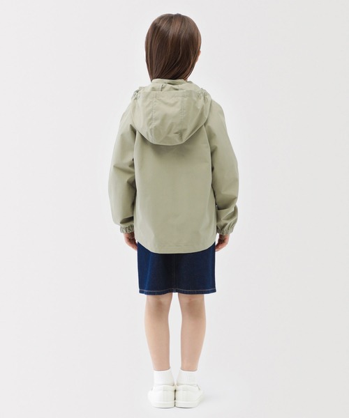 無印良品(ムジルシリョウヒン)の「キッズ 撥水フード付きジャケット(その他アウター・キッズ・サンドベージュ/カーキ系/ネイビー・110/120/130/140/150)」の6枚目の写真