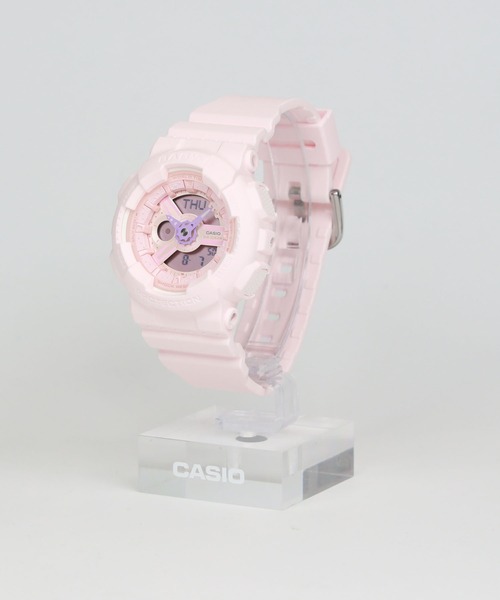 BABY-G(ベイビージー)の「BA-110シリーズ / BA-110AH-4AJF(アナログ腕時計・レディース・ピンク・FREE)」の14枚目の写真