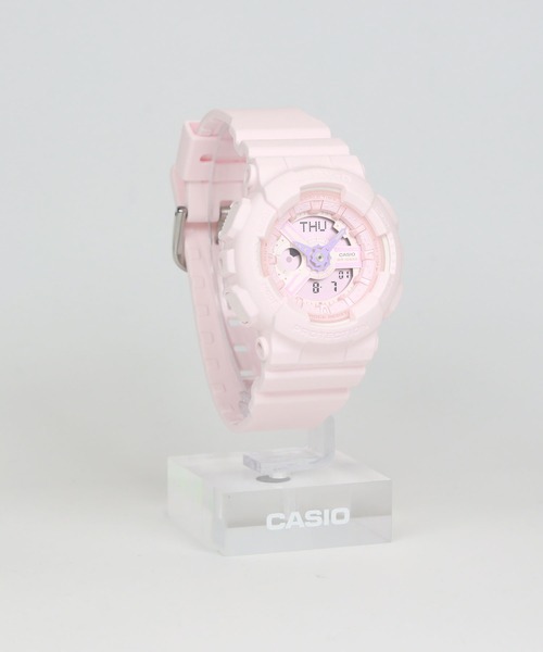 BABY-G(ベイビージー)の「BA-110シリーズ / BA-110AH-4AJF(アナログ腕時計・レディース・ピンク・FREE)」の7枚目の写真