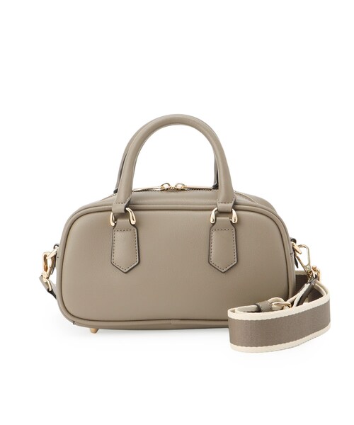 Dessin（デッサン）の「【2WAY】テープショルダースクエアBAG（ショルダーバッグ・レディース・ブラウン系/ブラック・00）」の12枚目の写真