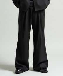 Casper John(キャスパージョン)のWool mix semi baggy slacks/ウールミックスセミバギースラックス(スラックス)