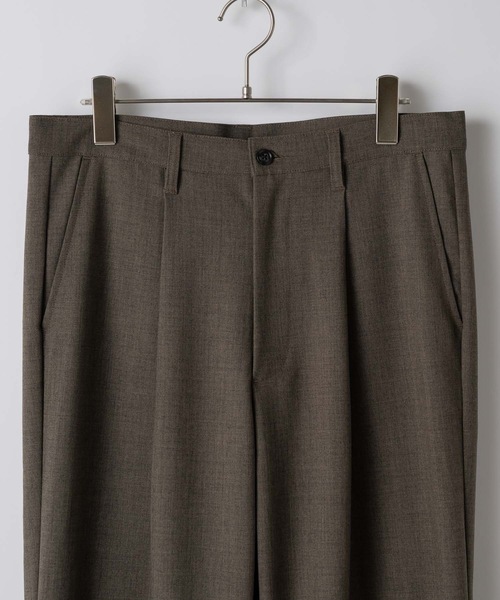 ウールミックスセミバギースラックス　キャスパージョン CASPER JOHN（キャスパージョン）の「Wool mix semi baggy