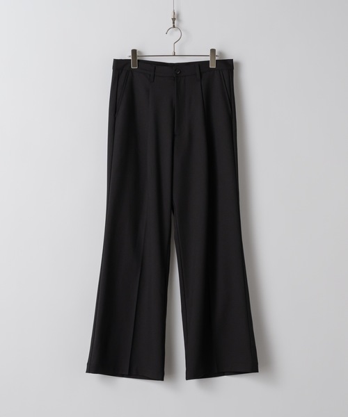 CASPER JOHN（キャスパージョン）の「Wool mix semi baggy slacks