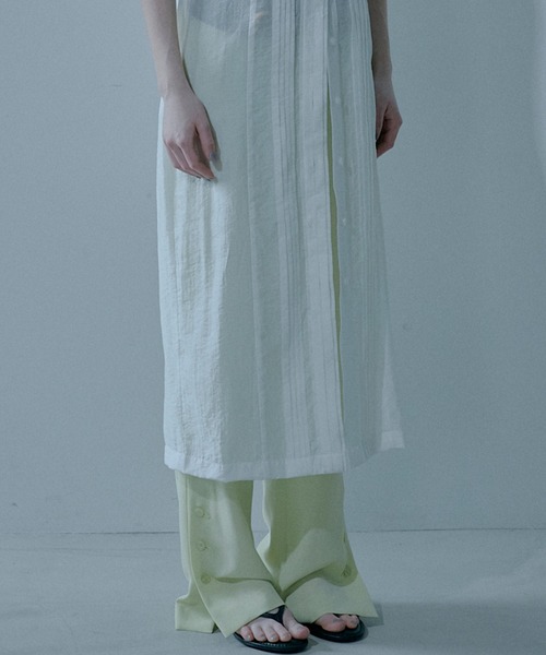 LE CIEL BLEU(ルシェルブルー)の「コンフィースリムフィットパンツ / Comfy Slim-Fit Pants(その他パンツ・レディース・ライトイエロー/ターコイズブルー/ホワイト・34/36/38)」の22枚目の写真