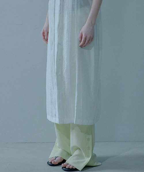 LE CIEL BLEU(ルシェルブルー)の「コンフィースリムフィットパンツ / Comfy Slim-Fit Pants(その他パンツ・レディース・ライトイエロー/ターコイズブルー/ホワイト・34/36/38)」の21枚目の写真