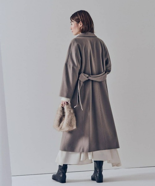 allureville（アルアバイル）の「ヘアリーミニ ハンドバッグ（ショルダーバッグ・レディース・ブラウン/アイボリー・FREE）」の12枚目の写真