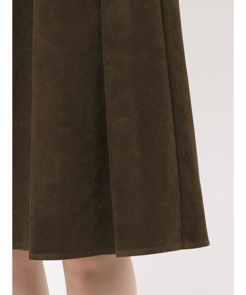 MERCURYDUO（マーキュリーデュオ）の「ニーレングスプリーツスカート（スカート・レディース・ブラック/キャメル/ダークブラウン・SMALL/MEDIUM）」の19枚目の写真