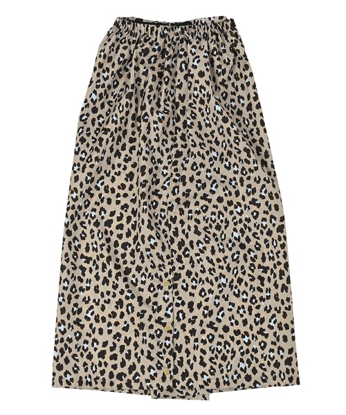 KiU(キウ)の「KiU/キウ WP LONGGYI SKIRT 2ND(スカート・レディース・ライトブラウン/ブラック/レオパード/その他2・FREE)」の16枚目の写真