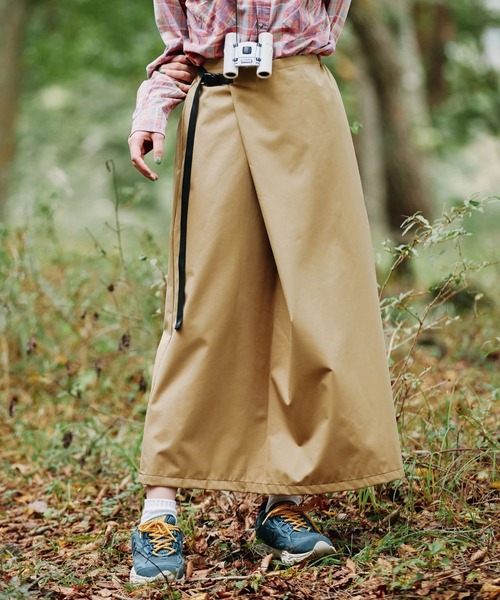KiU(キウ)の「KiU/キウ WP LONGGYI SKIRT 2ND(スカート・レディース・ライトブラウン/ブラック/レオパード/その他2・FREE)」の17枚目の写真