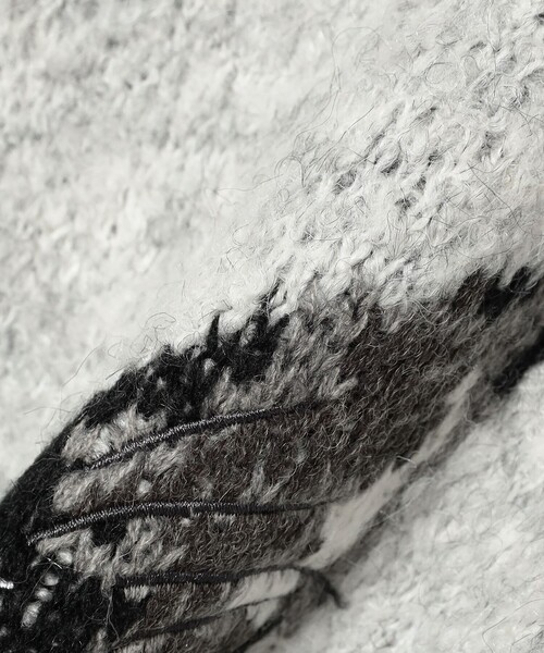 mmts（マミタス）の「【COLLABORATION】9456 / ニット（ニット/セーター・レディース・ブラウン系その他5/グレー・LARGE/MEDIUM）」の6枚目の写真