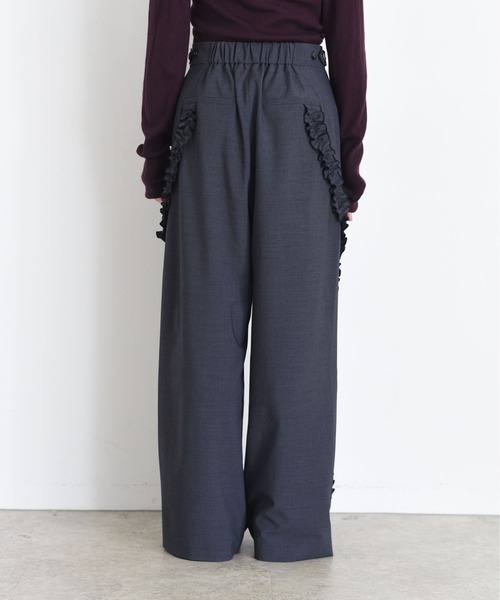 アーチフリルスラックスパンツ Eimee Law│Eimee Law & LHELBIE 公式