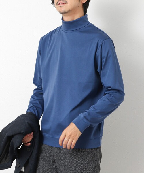 NOLLEY’S（ノーリーズ）の「《ビジカジ対応》シルケットスムースドレスL/S TN Tシャツ 25AW（Tシャツ/カットソー・メンズ・ブラック/チャコールグレー/ブルー・XL/L/M/S）」の4枚目の写真