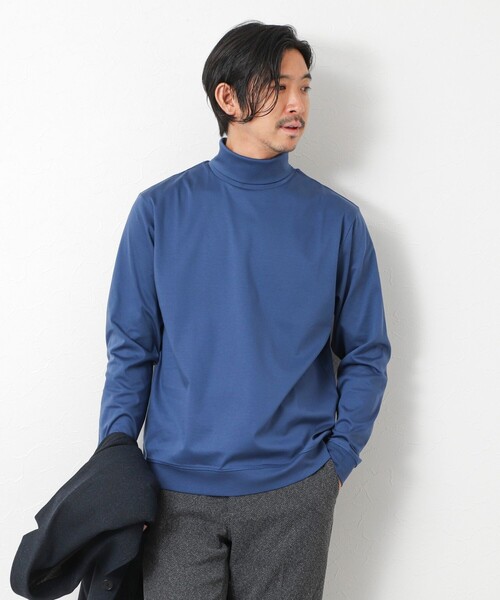 NOLLEY’S（ノーリーズ）の「《ビジカジ対応》シルケットスムースドレスL/S TN Tシャツ 25AW（Tシャツ/カットソー・メンズ・ブラック/チャコールグレー/ブルー・XL/L/M/S）」の6枚目の写真