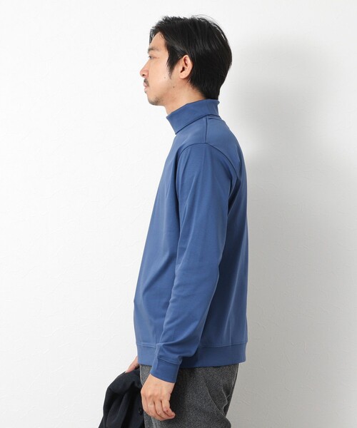 NOLLEY’S（ノーリーズ）の「《ビジカジ対応》シルケットスムースドレスL/S TN Tシャツ 25AW（Tシャツ/カットソー・メンズ・ブラック/チャコールグレー/ブルー・XL/L/M/S）」の7枚目の写真