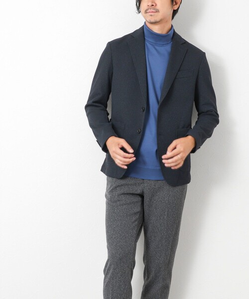 NOLLEY’S（ノーリーズ）の「《ビジカジ対応》シルケットスムースドレスL/S TN Tシャツ 25AW（Tシャツ/カットソー・メンズ・ブラック/チャコールグレー/ブルー・XL/L/M/S）」の12枚目の写真