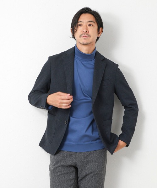 NOLLEY’S（ノーリーズ）の「《ビジカジ対応》シルケットスムースドレスL/S TN Tシャツ 25AW（Tシャツ/カットソー・メンズ・ブラック/チャコールグレー/ブルー・XL/L/M/S）」の13枚目の写真