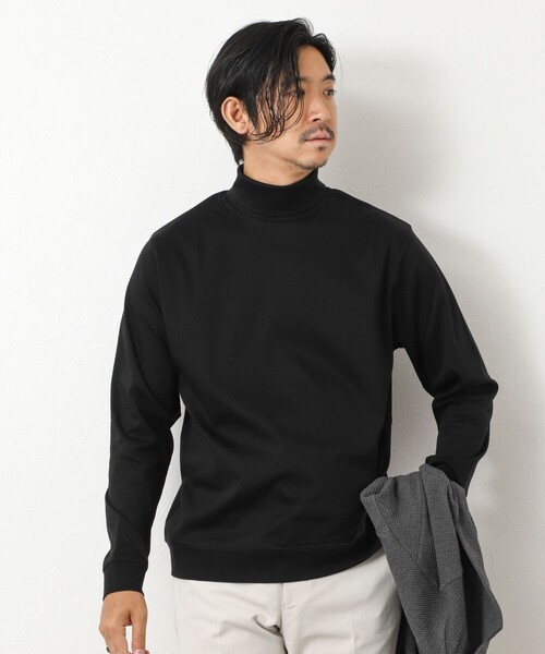 NOLLEY’S（ノーリーズ）の「《ビジカジ対応》シルケットスムースドレスL/S TN Tシャツ 25AW（Tシャツ/カットソー・メンズ・ブラック/チャコールグレー/ブルー・XL/L/M/S）」の19枚目の写真