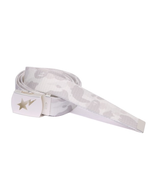 A BATHING APE（アベイシングエイプ）の「COLOR CAMO STA GI BELT（ベルト・メンズ・ネイビー/パープル/レッド/ホワイト/ブラック・FREE）」の6枚目の写真