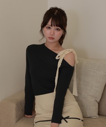 serafina knit tops/セラフィナニットトップス