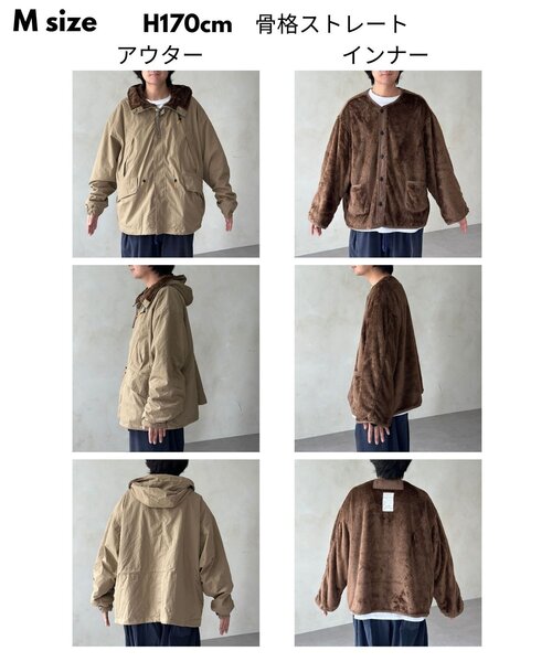 CPCM（シーピーシーエム）の「【ライナー付き】3WAYミリタリーブルゾン（その他アウター・メンズ・カーキ/ベージュ/ブラック・MEDIUM/LARGE）」の19枚目の写真