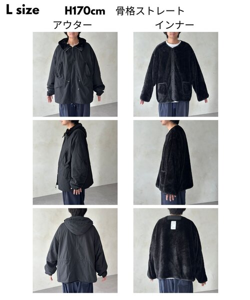 CPCM（シーピーシーエム）の「【ライナー付き】3WAYミリタリーブルゾン（その他アウター・メンズ・カーキ/ベージュ/ブラック・MEDIUM/LARGE）」の20枚目の写真