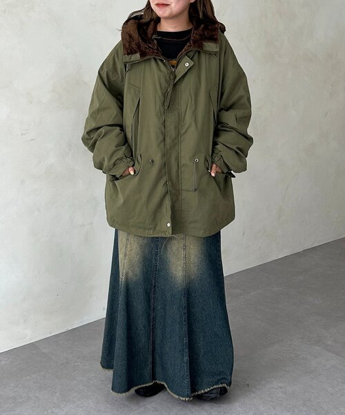 セール】【ライナー付き】3WAYミリタリーブルゾン（その他アウター