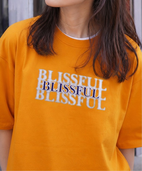 ZIP FIVE(ジップファイブ)の「高密度編み 綿100% シルバー箔 シャドウプリント&刺繍 ショートスリーブTシャツ(Tシャツ/カットソー・メンズ・イエロー/ブラック系/レッド/ホワイト/ブラック/ネイビー系・X-LARGE/LARGE/MEDIUM)」の13枚目の写真