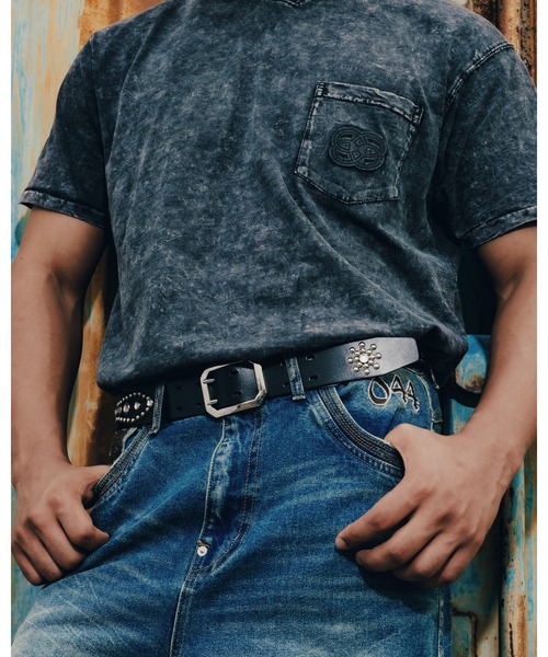 STUDS LOGO BELT（ベルト）｜BREATH（ブレス）のファッション通販
