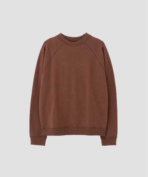 MHL.（エムエイチエル）の「UPCYCLED LOOPBACK JERSEY（Tシャツ/カットソー・メンズ・グレー/ブラウン・LARGE/MEDIUM/X-LARGE）」の13枚目の写真