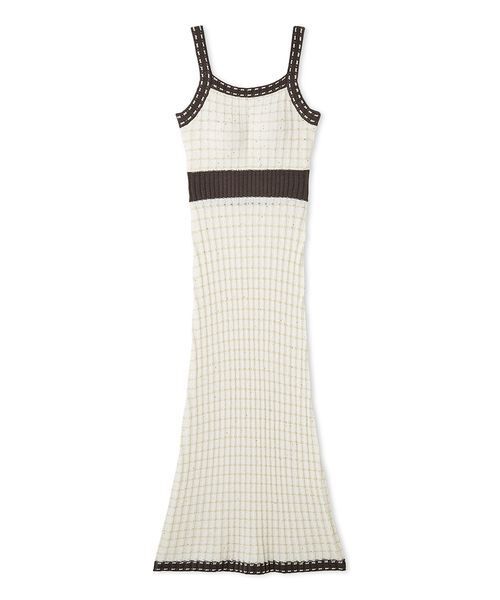 ラメニットツイードワンピース（ルームワンピース）｜SNIDEL HOME