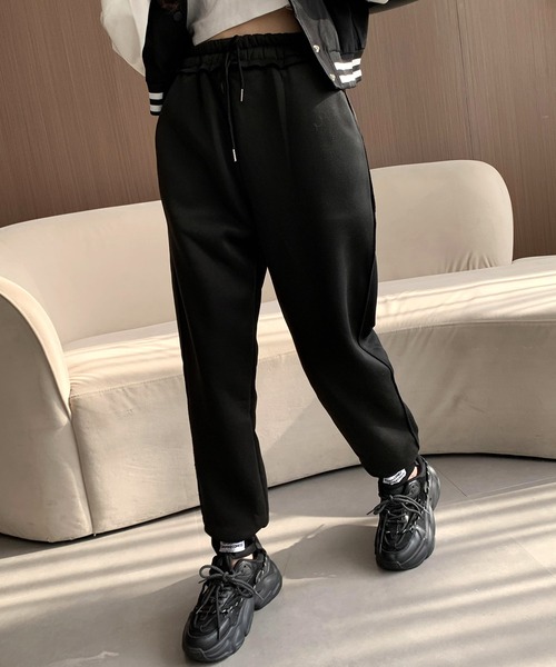 ARCADE(アーケード)の「暖か 裏起毛 イージー スウェットパンツ -ARCADE Limited Line-(スウェットパンツ・レディース・グレー/チャコールグレー/ブラック/ベージュ・S/L/M)」の2枚目の写真