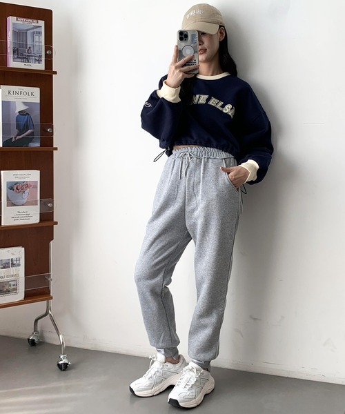 ARCADE(アーケード)の「暖か 裏起毛 イージー スウェットパンツ -ARCADE Limited Line-(スウェットパンツ・レディース・グレー/チャコールグレー/ブラック/ベージュ・S/L/M)」の6枚目の写真