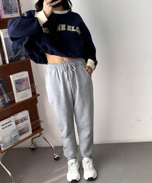ARCADE(アーケード)の「暖か 裏起毛 イージー スウェットパンツ -ARCADE Limited Line-(スウェットパンツ・レディース・グレー/チャコールグレー/ブラック/ベージュ・S/L/M)」の15枚目の写真