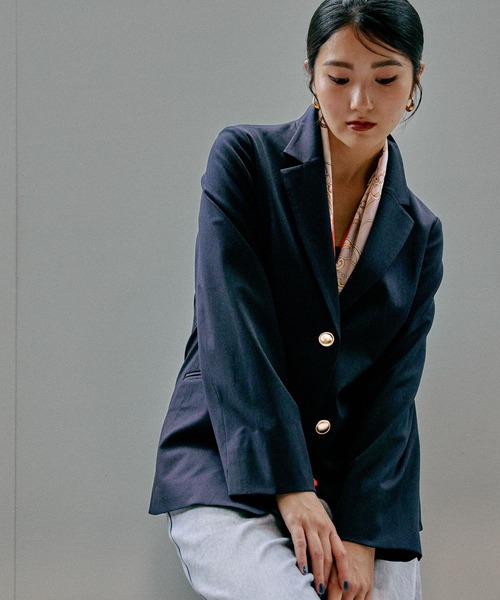 セール】ウツクシルエットテーラードジャケット/572242（テーラード