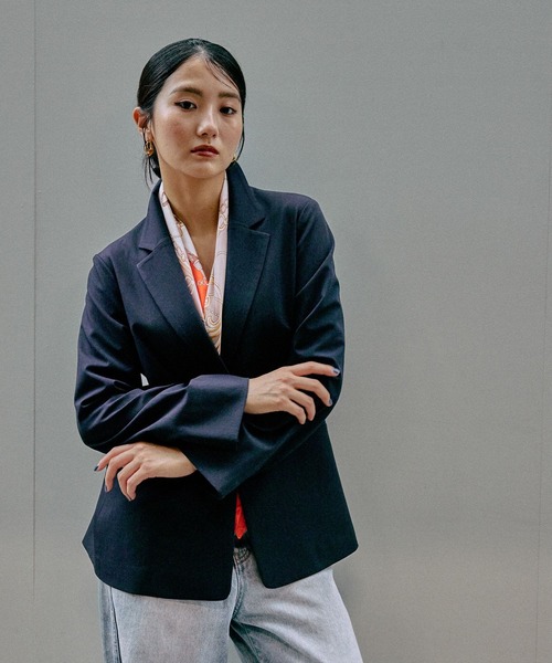 セール】ウツクシルエットテーラードジャケット/572242（テーラード