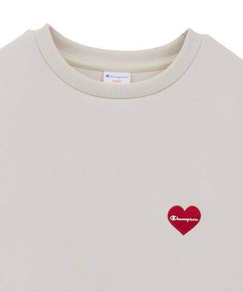 Champion（チャンピオン）の「Chaｍpion×emaeポンチハートスウェット（スウェット・レディース・ホワイト系その他2/ブルー/ブラウン・FREE）」の21枚目の写真
