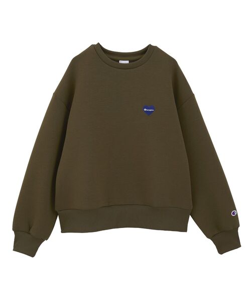 Champion（チャンピオン）の「Chaｍpion×emaeポンチハートスウェット（スウェット・レディース・ホワイト系その他2/ブルー/ブラウン・FREE）」の16枚目の写真