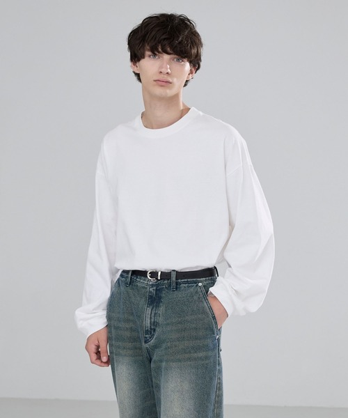 LUENNA(ルエナ)の「【LUENNA】Basic Leather Narrow Belt / ベーシックレザーナローベルト(ベルト・メンズ・ブラック・FREE)」の5枚目の写真