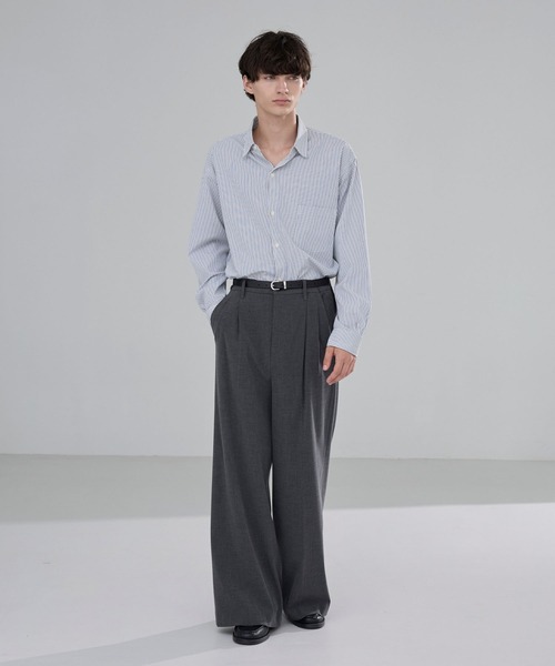 LUENNA(ルエナ)の「【LUENNA】Basic Leather Narrow Belt / ベーシックレザーナローベルト(ベルト・メンズ・ブラック・FREE)」の9枚目の写真