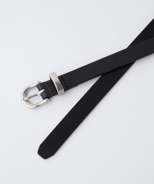 LUENNA(ルエナ)の「【LUENNA】Basic Leather Narrow Belt / ベーシックレザーナローベルト(ベルト・メンズ・ブラック・FREE)」の17枚目の写真
