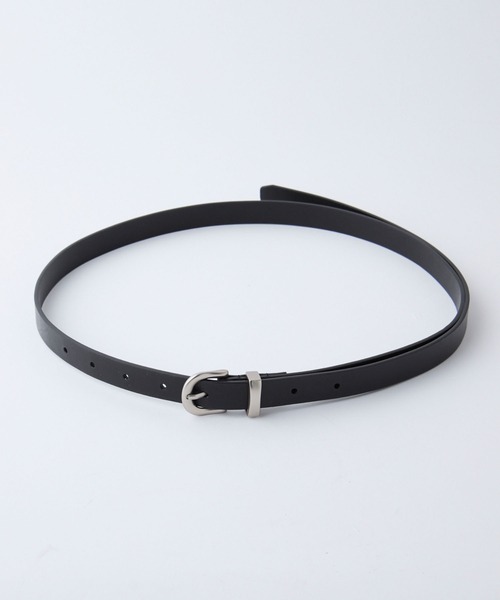 LUENNA(ルエナ)の「【LUENNA】Basic Leather Narrow Belt / ベーシックレザーナローベルト(ベルト・メンズ・ブラック・FREE)」の13枚目の写真