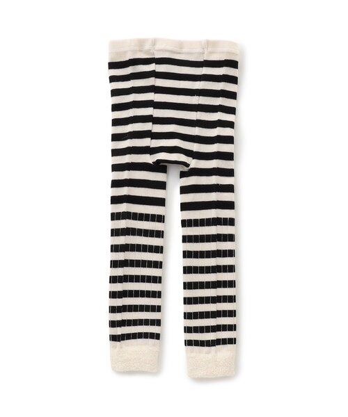 BREEZE(ブリーズ)の「【ジュニア対応】ボーダーレギンス(レギンス/スパッツ・キッズ・ブラック/グレー・80/100/120/140)」の3枚目の写真