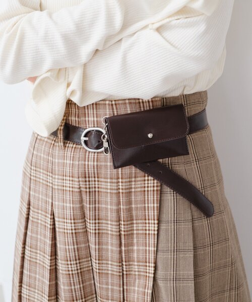 Kastane（カスタネ）の「ケース付ベルト（ベルト・レディース・ブラック/ブラウン・FREE）」の11枚目の写真