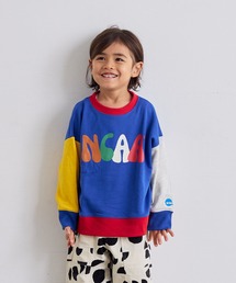 NCAA | 【NCAA】別注バイカラースウェット/KIDS(80～120cm)(スウェット)