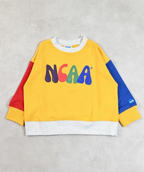 NCAA】別注バイカラースウェット/KIDS(80～120cm)（スウェット）｜NCAA