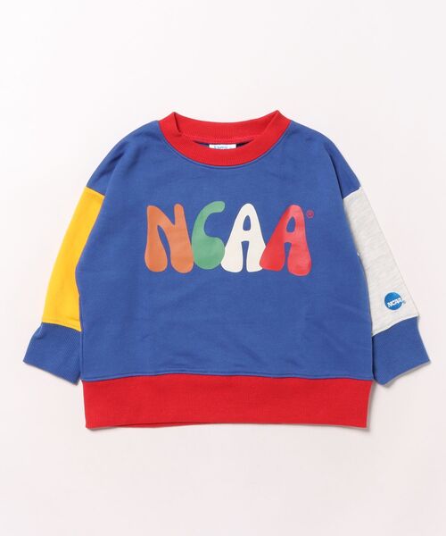 NCAA】別注バイカラースウェット/KIDS(80～120cm)（スウェット）｜NCAA