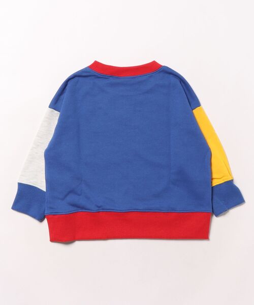 NCAA(エヌシーエーエー)の「【NCAA】別注バイカラースウェット/KIDS(80~120cm)(スウェット・キッズ・ブルー/イエロー・120/110/100/90/80)」の20枚目の写真