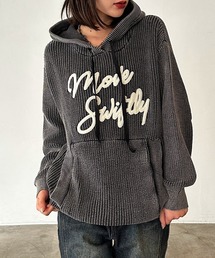 PAGEBOY | ピグメントロゴニットパーカー【ロゴあり&ロゴなし(WEB限定)が選べる】(パーカー)